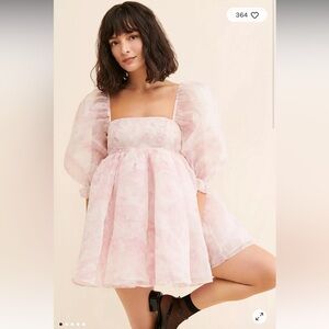 Selkie Puff Organza Dress (Available in multiple sizes)